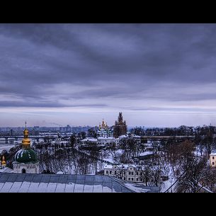 Deep Winter in Kiev
