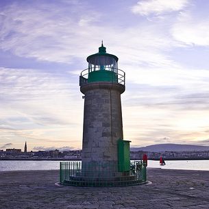 Dun Laoghaire Lighthouse, Dublin, Ireland