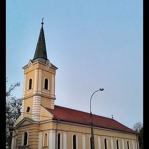 Exaltation of the Holy Cross church in Budapest, Hungary