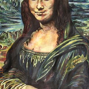 Leonardo da Vinci's  'Mona Lisa' (La Gioconda) (La Joconde).....(EXPLORE#405)