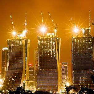 Night Scene @ Marina Barrage Singapore _0775