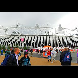 Olympic Stadium, Olympic Park, Stratford, London, England, UK