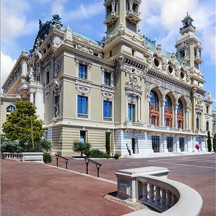 Salle Garnier, Opéra De Monte-Carlo, Monaco :: HDR