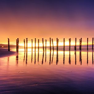Sunrise @ St Clair Beach, Dunedin, New Zealand :: HDR