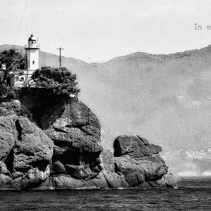 The lighthouse at Portofino